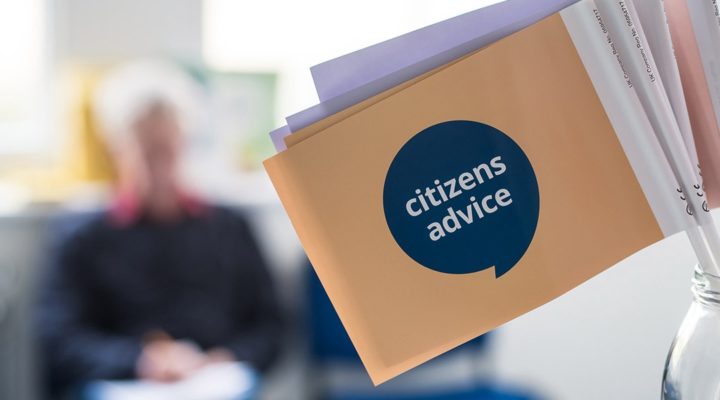 image of flag with citizens advice logo